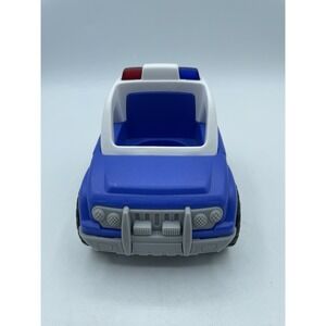 Playgo On The Go Police Car Cop Rare Kids Toy 6 Inch